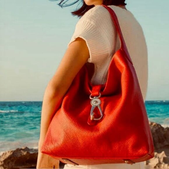 DOONEY & BOURKE Belvedere Logo Lock Shoulder Bag - Picture 1 of 15